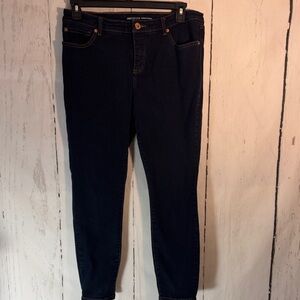 Inc Denim Women's Deep Blue Madison Skinny Jeans